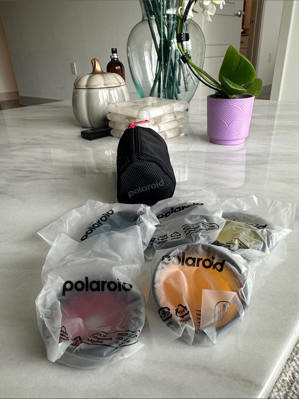 Polaroid now & now Camera Lens Filters Set with Case 💙❤️🧡💛🤍